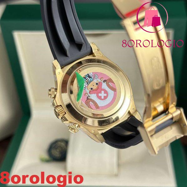 Rolex Daytona 116518LN-0042 Oro Giallo Quadrante Champagne Oysterflex Miglior Replica Clean Factory 40mm Orologio - immagine 11