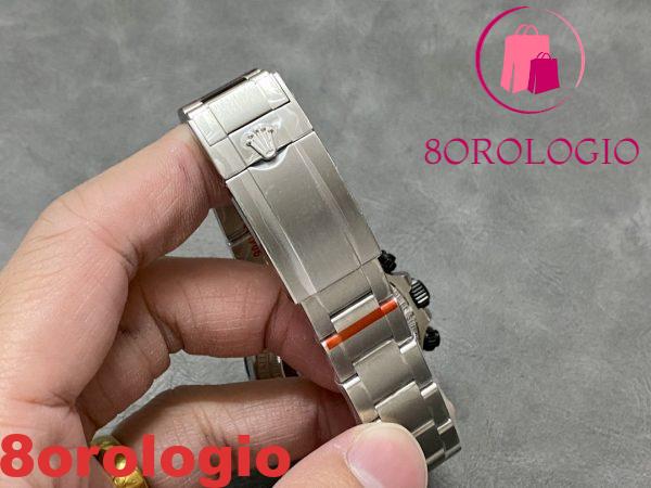 Replica migliore della fabbrica Sonic Rolex Daytona Artisans De Genève quadrante scheletrato lunetta in ceramica nera 40mm Orologio - immagine 9