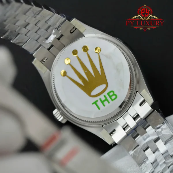 Replica migliore Rolex Datejust 278384RBR Quadrante Nero Romano Lunetta con Diamanti Bracciale Jubilee THB 31mm Orologio - immagine 10