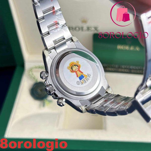 Rolex Daytona Panda 126500LN Quadrante Bianco Replica Super Clone Clean Factory 40mm Orologio - immagine 11