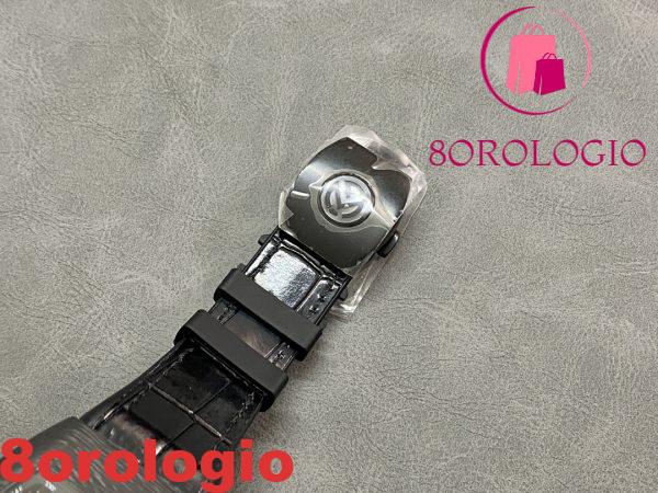 Franck Muller Vanguard Skeleton Tourbillon Black Carbon Fiber Migliore Replica ABF 45mm Orologio - immagine 10