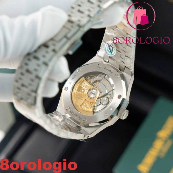 Audemars Piguet Royal Oak 15454BC Frosted Gold Quadrante Blu Migliore Replica APSF 37mm Orologio - immagine 10