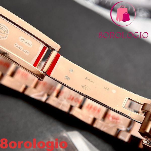 Rolex GMT-Master II Root Beer Oro Rosa Quadrante Nero Replica di Alta Qualità Clean Factory 40mm Orologio - immagine 10