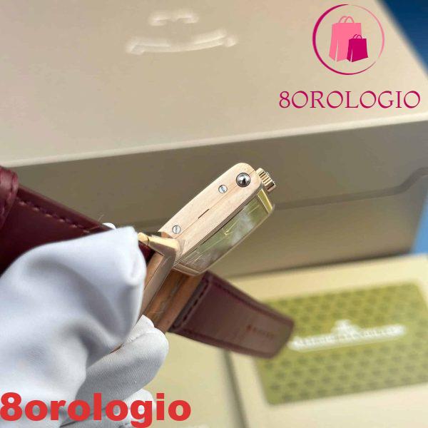 Jaeger – LeCoultre Reverso Tribute Monoface Small Seconds Q713256J Oro Rosa Quadrante Bordeaux Miglior Replica MGF 45.6×27.4mm Orologio - immagine 10