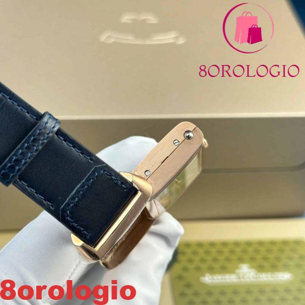 Jaeger-LeCoultre Reverso Tribute Duoface Small Seconds Q398258J Quadrante Blu Migliore Replica MGF 47×28.3mm Orologio - immagine 10