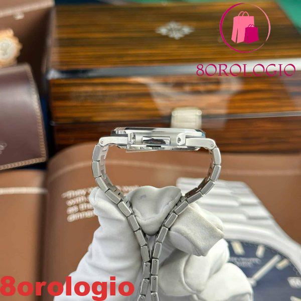 Patek Philippe Nautilus 5711/1A-010 Quadrante Blu Modificato Max Opzioni Miglior Replica Super Clone 40mm Orologio - immagine 9
