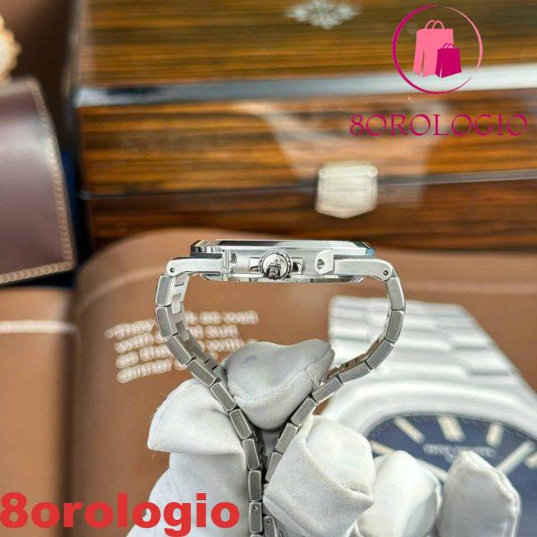 Patek Philippe Nautilus 5711/1A-014 Quadrante Verde Oliva Max Opzioni Migliore Replica Super Clone 40mm Orologio - immagine 9