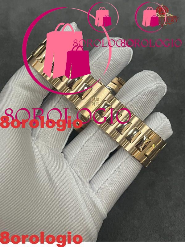 Patek Philippe Nautilus 5723/112R-001 18K Oro Massiccio Rubino Naturale 40mm Replica Orologio - immagine 9