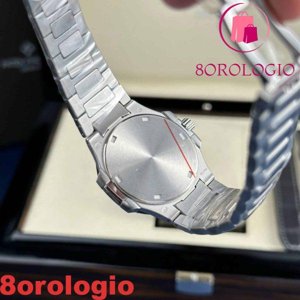 Patek Philippe Nautilus 7010/1G-001 Quadrante Argento Ghiera con Diamanti Orologio Donna al Quarzo Migliore Replica 32mm Orologio - immagine 9