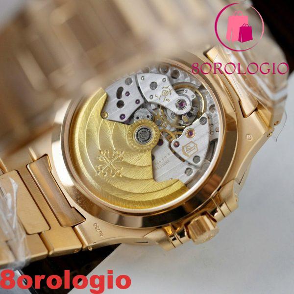 Replica Migliore Patek Philippe Nautilus 7118/1300R-001 Rubino Sintetico Oro Rosa 18K 35.2mm Orologio - immagine 9