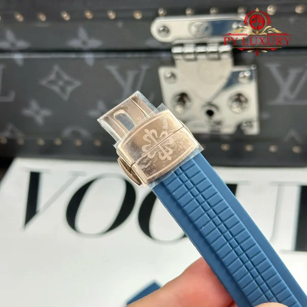 Patek Philippe Aquanaut Luce 5261R-001 Quadrante Blu-grigio Miglior Replica 39,9mm Orologio - immagine 9
