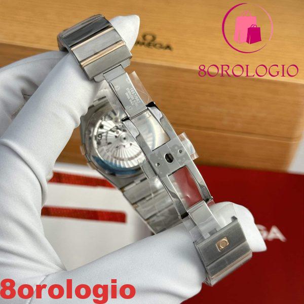 Omega Constellation Co-Axial Due Tono Oro Rosa Quadrante Marrone Replica Migliore 38mm Orologio - immagine 10