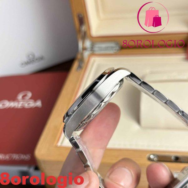 Omega Seamaster Aqua Terra Co-Axial Master Chronometer 220.10.41.21.03.004 Quadrante Blu Migliore Replica 41mm Orologio - immagine 11