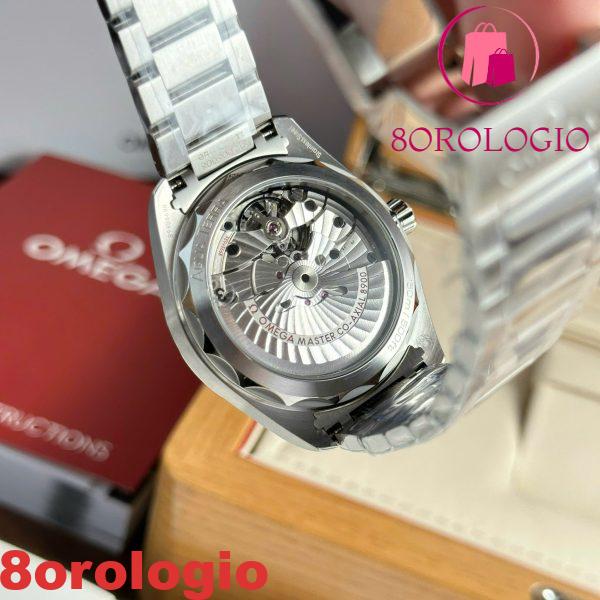 Replica Omega Seamaster Aqua Terra Co-Axial Master Chronometer Quadrante Verde VSF 41mm Orologio - immagine 11