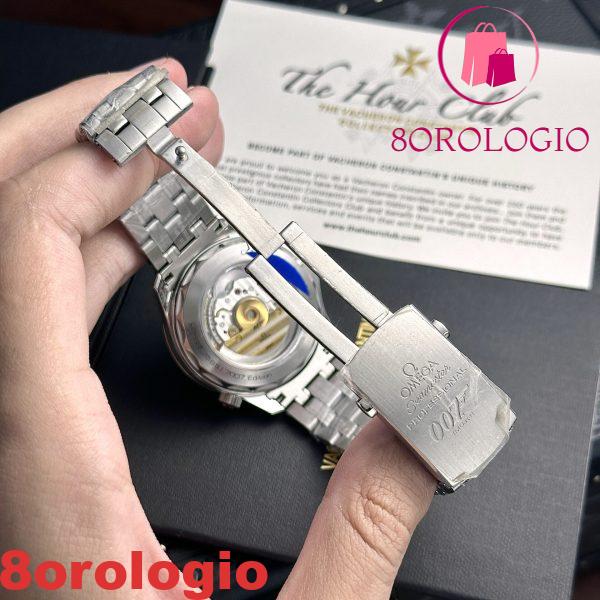 Omega Seamaster Diver 300M Commander's 007 Limited Edition Quadrante Bianco Migliore Replica VSF 41mm Orologio - immagine 10