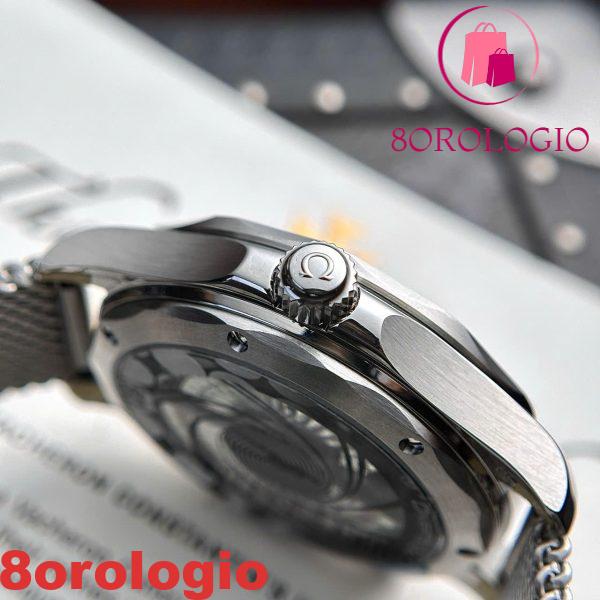 Omega Seamaster Diver 300M Anniversario 60° di James Bond Quadrante Blu Replica Migliore VSF 42mm Orologio - immagine 11