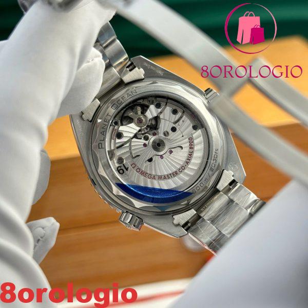 Omega Seamaster Planet Ocean 6000M Quadrante Nero Bracciale in Acciaio Replica Super Clone VSF 43.5mm Orologio - immagine 12