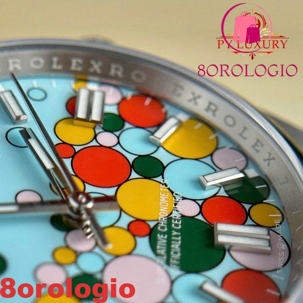 Rolex Oyster Perpetual 126000 Quadrante Celebration Migliore Replica Clean Factory 36mm Orologio - immagine 15
