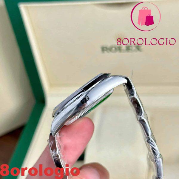 Replica Rolex Oyster Perpetual 126000 Quadrante Rosso Corallo 1:1 Clean Factory 36mm Orologio - immagine 10