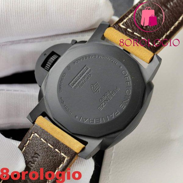 Panerai Luminor 1950 3 Days GMT Ceramica Quadrante Nero PAM01441 1:1 Migliore Replica VSF 44mm Orologio - immagine 10