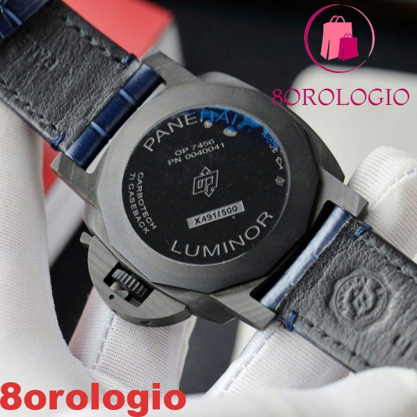 Panerai Luminor Marina Carbotech Blu Notte Quadrante Blu PAM1664 Miglior Replica VSF 44mm Orologio - immagine 10