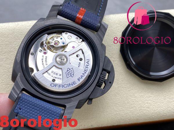 Panerai Submersible QuarantaQuattro Luna Rossa Ti-Ceramitech PAM1466 Quadrante Blu 1:1 Migliore Replica VSF 44mm Orologio - immagine 10