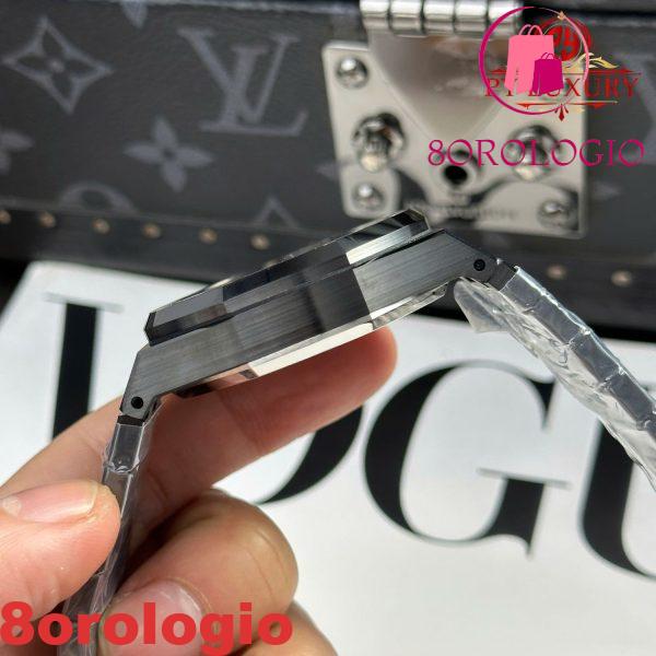 Audemars Piguet Royal Oak Chronograph 26240CE Ceramica Nera Replica 1:1 Migliore Edizione Super Clone APSF 41mm Orologio - immagine 13