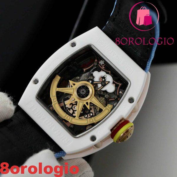 Replica Richard Mille RM 88 Automatic Tourbillon Smiley Ceramic 48.15 x 39.74 mm Orologio - immagine 10