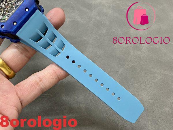 Richard Mille RM11-03 Jean Todt 50th Anniversary Chronograph Fibra di Carbonio Blu Replica KVF 49.94 X 44.5mm Orologio - immagine 10