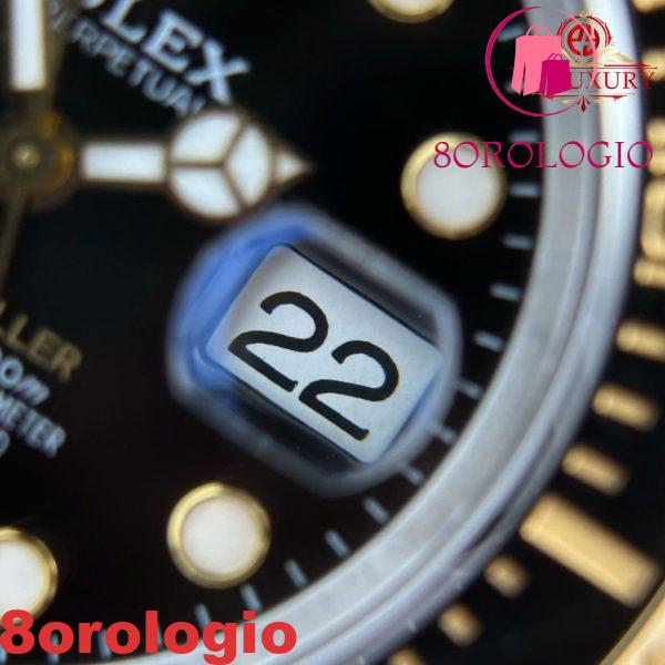 Rolex Sea-Dweller 126603-0001 Due Tono Oro Giallo Quadrante Nero Migliore Replica VS Factory 43mm Orologio - immagine 15