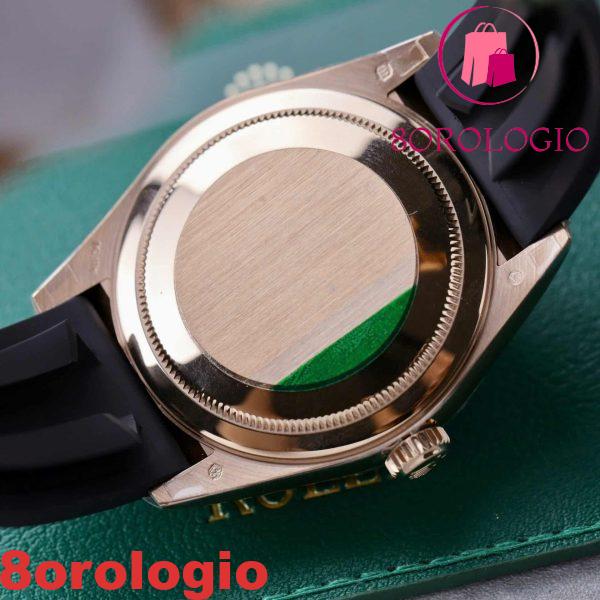 Rolex Sky-Dweller 326934 Oro Rosa Quadrante Cioccolato Cinturino in Gomma Migliore Replica 42mm Orologio - immagine 10