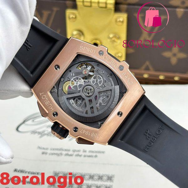 Hublot Spirit Of Big Bang King Oro Rosa Ceramica Nera Migliore Replica 42mm Orologio - immagine 10