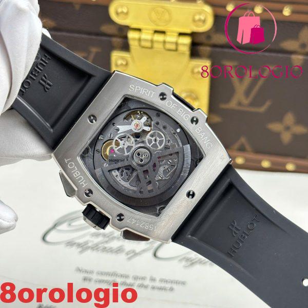 Hublot Spirit Of Big Bang Titanio Quadrante Blu 1:1 Migliore Replica BBF 42mm Orologio - immagine 10