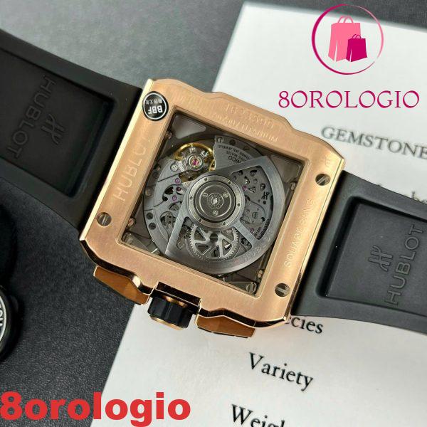 Replica di Alta Qualità Hublot Square Bang Unico King Gold BBF 42mm Orologio - immagine 10