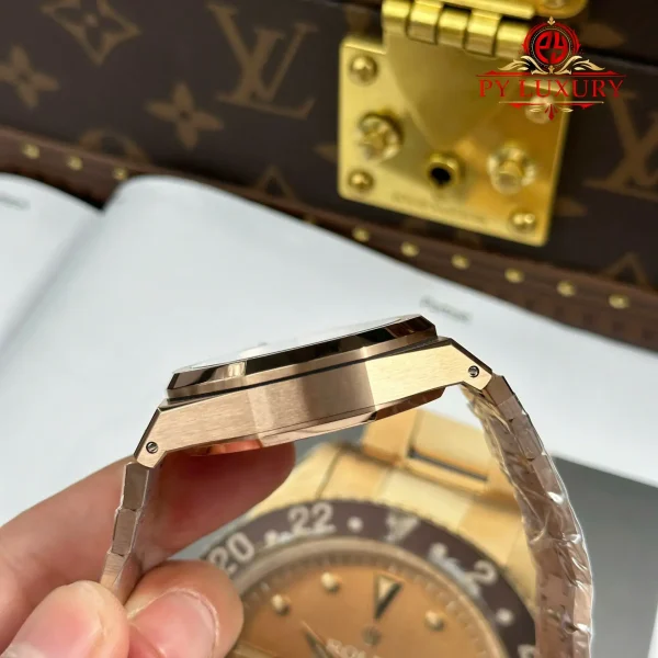 Audemars Piguet Royal Oak Chronograph 26239OR Oro Rosa Quadrante Marrone 1:1 Migliore Replica APSF 41mm Orologio - immagine 13