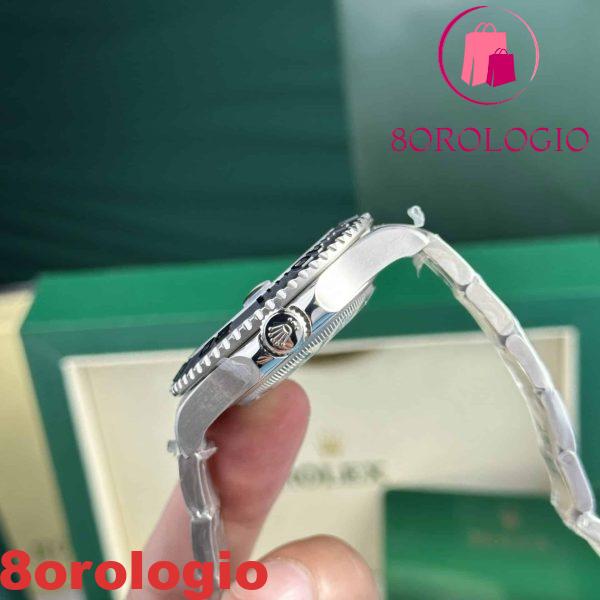 Rolex Yacht-Master Titanio RLX 226627 Quadrante Nero 105g Migliore Replica 42mm Orologio - immagine 15