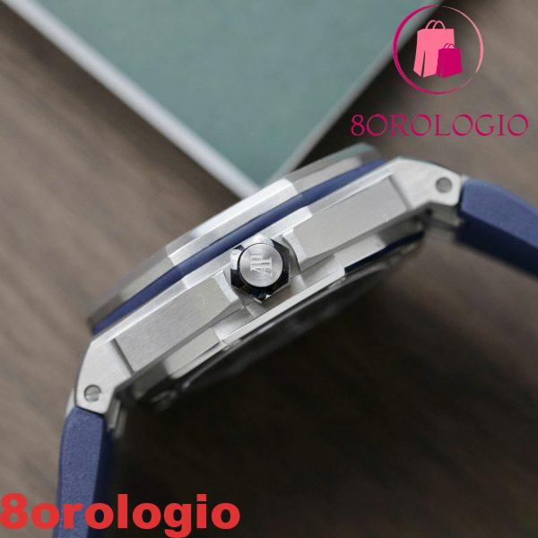 Audemars Piguet Royal Oak Offshore Diver 15720ST Quadrante Blu Gomma Replica IPF 42mm Orologio - immagine 11