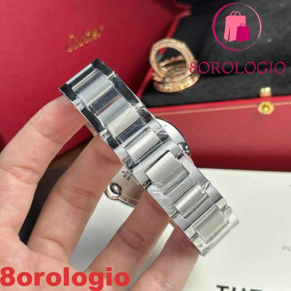 Cartier Ballon Bleu W69012Z4 Quadrante Bianco Replica Migliore 42mm Orologio - immagine 2