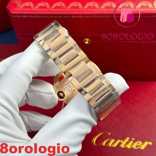 Cartier Ballon Bleu WGBB0039 Oro Rosa Quadrante Bianco Migliore Replica AF 42mm Orologio - immagine 2