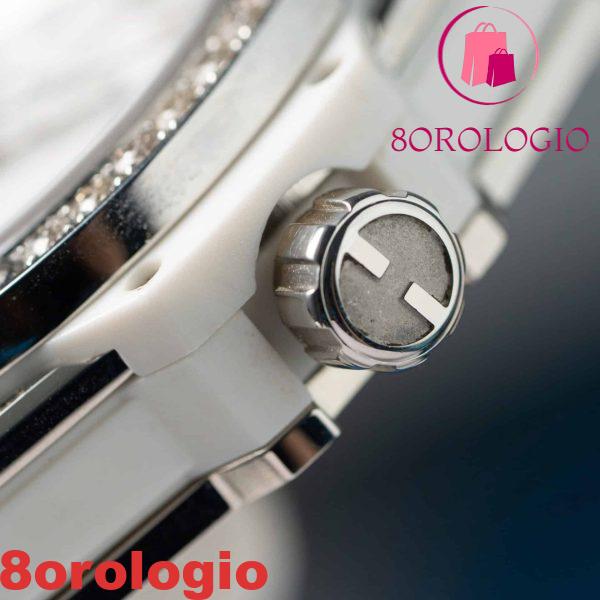 Hublot Big Bang One Click Steel White Pavé Custom Natural Diamonds Migliore Replica 39mm Orologio - immagine 2