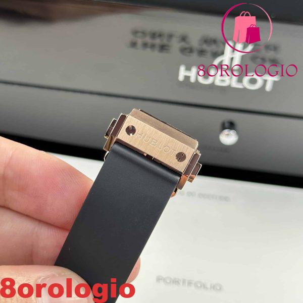 Hublot Classic Fusion Orlinski King Gold Pavé Quadrante Nero Miglior Replica 40mm Orologio - immagine 2