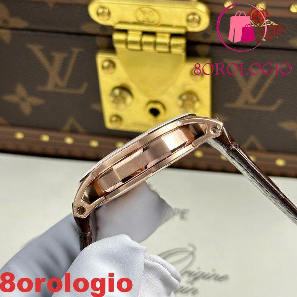 Replica Audemars Piguet Code 11.59 Automatic 15210OR Quadrante Bianco Cinturino in Pelle 1:1 Migliore APSF 41mm Orologio - immagine 2