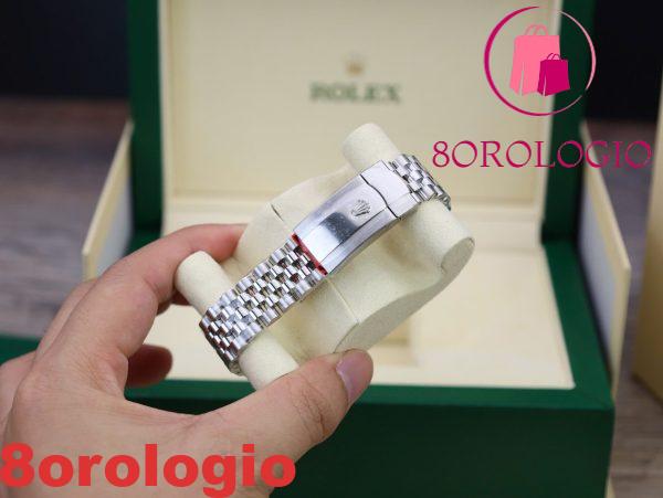 Rolex Datejust 126234-0047 Quadrante Luminoso Verde Palma Replica VSF 36mm Jubilee Migliore Orologio - immagine 2