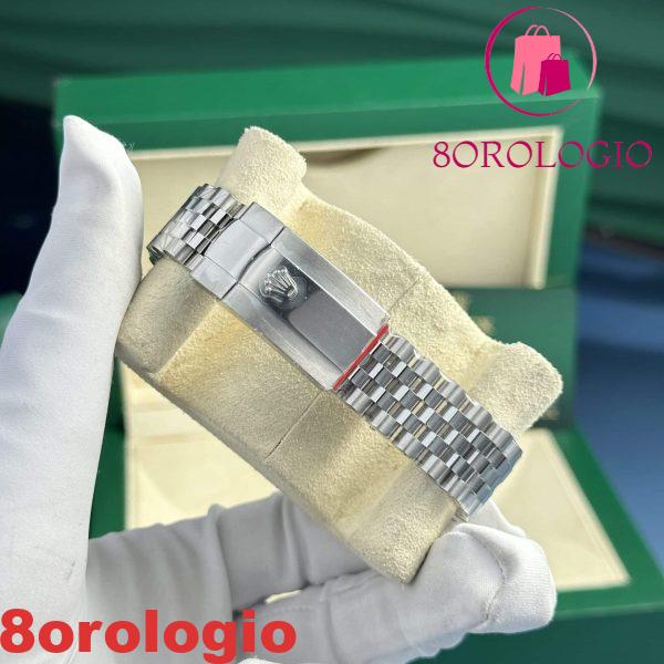 Rolex Datejust 126334 Quadrante Nero Luminoso Bracciale Jubilee Migliore Replica VSF 41mm Orologio - immagine 2