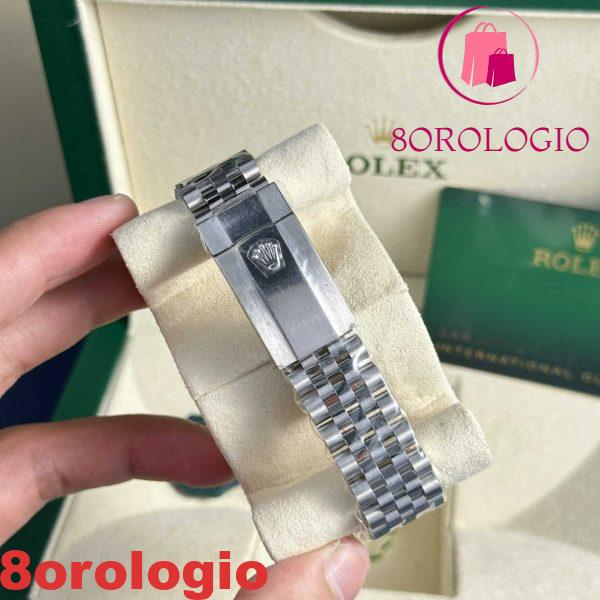 Rolex Datejust 126334 Quadrante Nero Luminoso Jubilee Migliore Replica Clean Factory 41mm Orologio - immagine 2