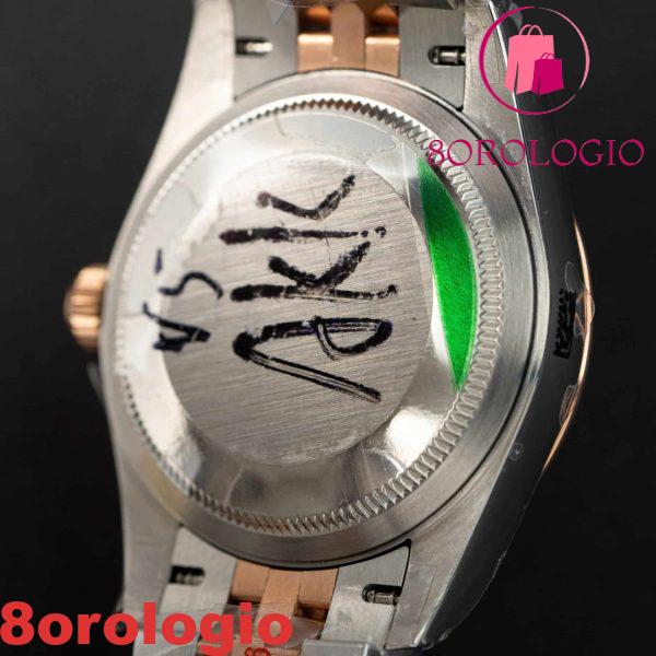 Rolex Datejust 278271 Quadrante Sundust Bicolore 10K Oro Rosa Avvolto Jubilee Migliore Replica 31mm Orologio - immagine 2