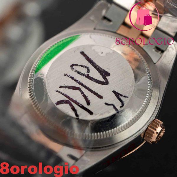 Replica migliore Rolex Datejust 278271 Bicolore Oro 10K Rivestito Quadrante Rosa con Diamanti Jubilee 31mm Orologio - immagine 2