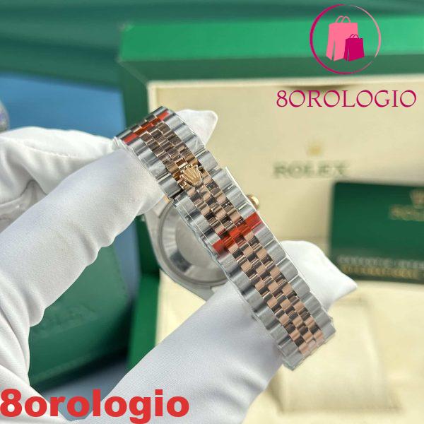 Replica Rolex Datejust 278271-0006 Bicolore Oro Rosa Quadrante Colore Rosé Jubilee 31mm Orologio - immagine 2