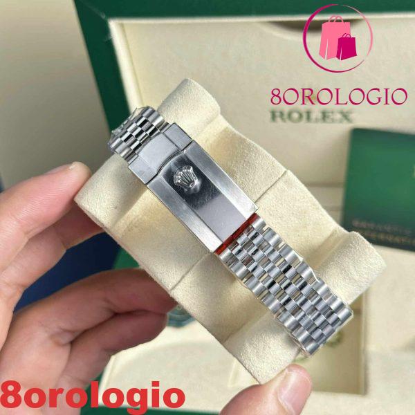 Rolex Datejust 41 126334 Quadrante Blu con Diamanti Jubilee Miglior Replica Clean Factory Orologio - immagine 2