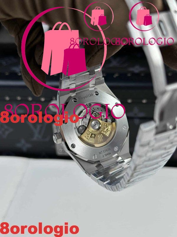 Audemars Piguet Royal Oak 15400ST Quadrante Nero Miglior Replica APS Factory 41mm Orologio - immagine 2